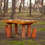 Miniaturka Table Nature with 4 stools (2)